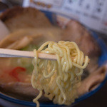 Ramen Kura - １－３）ホホ肉（網走産・限定）チャーシュー麺（しお）の麺