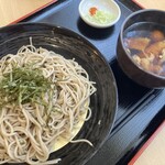 Restaurant Grill Nichiidai - 大盛つけ麺そば710円