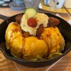 やすまるごはんカフェ - 料理写真:ハントン　白身フライ　拡大