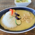 コップン カフェ - グリーンカレー　　1,350円