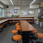 Kozuki Parking Area (Kudari Sen) Snack Corner - 店内