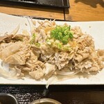 大衆創作酒場 大三元 - 豚バラ冷しゃぶおろし