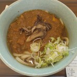 かたしな食堂 - 料理写真:尾瀬まいたけカレーうどん並920円(2024.7.19)