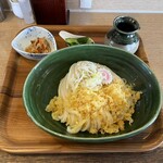 自家製うどん 忠次郎 - 料理写真:ぶっかけたぬき（税込み７５０円くらい）