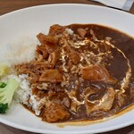 Curry Ya India - 牛スジカレー780円辛口無料