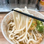 王冠 - かきあげうどん麺アップ