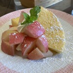 Peachina Cafe - ピーチシフォンケーキ