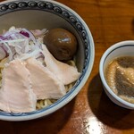 Torien - 特製つけ麺　煮卵トッピング