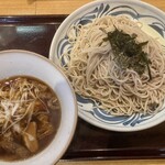 Wakana Soba Hankyu Ishibashi Ten - 鶏つけ麺・大盛