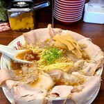 ラーメン魁力屋 - 背脂チャーシュー