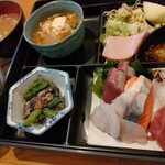 ふじはる - お刺し身定食　700円