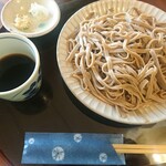 Teuchi Soba Maru - 太い田舎十割のもりそば(900円)