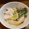 Udama 谷町base - 料理写真:夏季限定の鶏塩レモン清涼うどん！