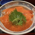 Hokkaido Ryori Yukk Chitose Kuko Taminaru Biru Ten - 鮭親子丼1,680円