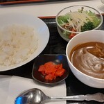 焼肉 Kitchen 蔵 - 牛タンカレーセット