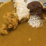 辛口飯屋 森元 - レギュラーカレー　チキン、ビーフ