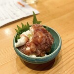 くずし割烹 キンサク - 酒とうクリームチーズと日本酒が…！！