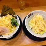 町田商店 - 塩ネギラーメン\1030+もやキャベ\200=\1230