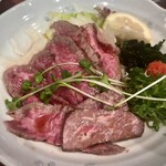 ながら、 - 牛肉のたたき