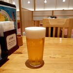 Tempura to Soba Yakumo Sapporo Stella Place Ten - 生ビール 620円