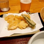 Tempura to Soba Yakumo Sapporo Stella Place Ten - ぷりぷり海老天