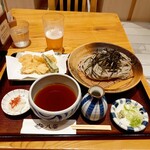 Tempura to Soba Yakumo Sapporo Stella Place Ten - 海老おろし蕎麦 1150円