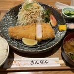 とんかつ ぎんなん - 料理写真: