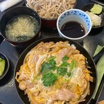 Minoya Bunemon Ikebukuro Higashiguchi Ten - あい鴨丼 セット