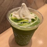 ナナズグリーンティー - 抹茶ソフトクリームラテ