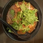 Chinese Shofuku - 麻辣刀削麺、パクチー増し