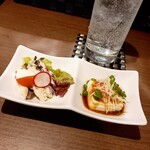 うまいものDining 我流 - お通し 400円