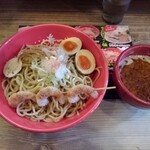 Haruichiya Sandaime Menjuku Hon Ten - えび塩つけ麺（大盛り）