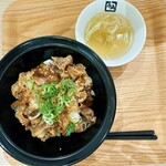 牛角 焼肉食堂 - 牛カルビ丼