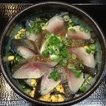 Ryoshi Goya - 浅〆鯖の炙り丼980円