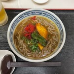 手打うどん 桃太郎 - カレーそば880円。かな？