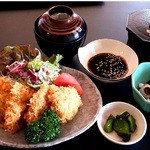 海の幸食処　えちぜん - お魚が苦手な方ように、とんかつ定食もございます。