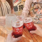 Ebisu Shoten Sapporo Eki Nishiguchi - 赤玉パンチ美味し〜♩