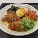 松屋  - 牛焼ビビン丼（並）