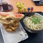 桃山亭 - 料理写真:作品名:うどんとジェンガ積み　制作費820円