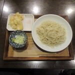 Juuwari Soba Tokyo Basso - とり天、更科十割