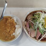 麺処 盛盛 - 肉そばミニカレーセット