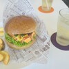 ハンバーガーショップ ビーワン - 料理写真:チーズバーガーセット　JPY 1,536