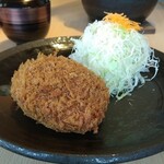 とんかつ 神楽坂 さくら - メンチカツ定食