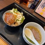 麺菜酒家 あすからーめん - 小ぶりラーメンと角煮丼