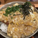 Shoku Nagomi Shu Dining F - カツ丼アップ