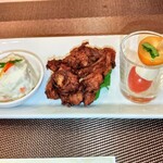 Restaurant Fine Herbes - <3種の前菜プレート>