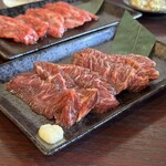 Yakiniku Renki - にんにくタレのハラミ