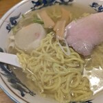 浅草軒 本店 - 塩ラーメンアップ