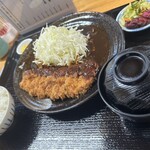 とんかつ みなみ川 - ロースランチ1100円