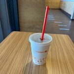 LOTTERIA Akita Ste-Shontopiko Ten - レシートのアンケートに答えるとその日から使えるドリンクが貰えた。